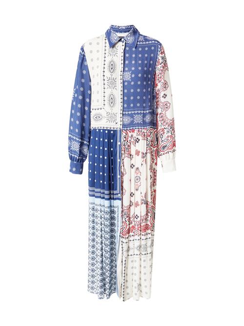 Weekend Max Mara Blusekjole 'ZUAI'  navy / lyseblå / rød / hvid