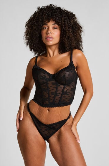 Hunkemöller G-streng Darcy Sort