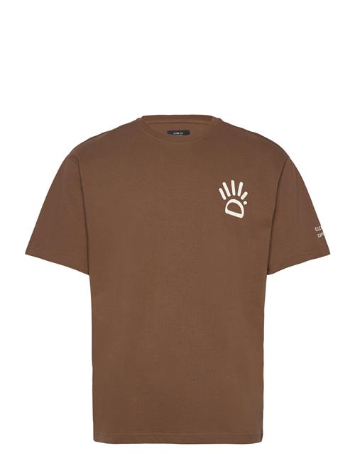 Michael Organic T-Shirt Clean Cut Copenhagen Brown