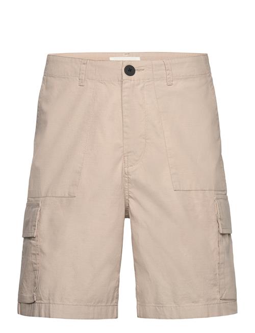 Flint Wide Slub Yarn Shorts - Gots/ Knowledge Cotton Apparel Beige