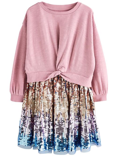 Next Kjole  blå / guld / lilla / lys pink
