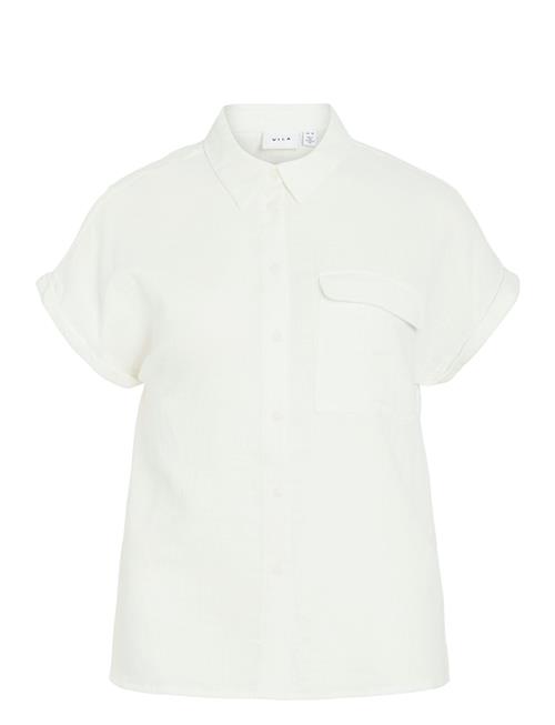 Vilania S/S Shirt Vila White