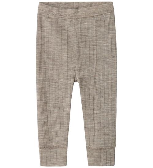 Name It Leggings - Uld - Rib - Noos - NbmWang - Satellite