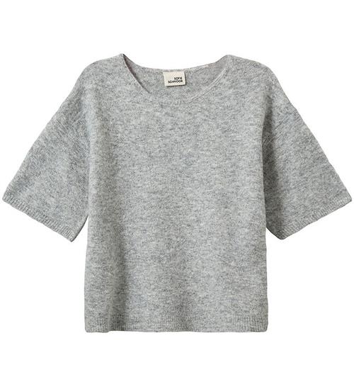 Sofie Schnoor T-shirt - Strik - Cerin - Grey Melange