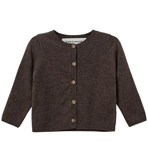 Sofie Schnoor Cardigan - Strik - Cisse - Brown Fudge