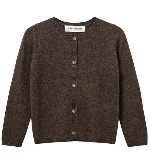 Sofie Schnoor Cardigan - Strik - Cisse - Brown Fudge