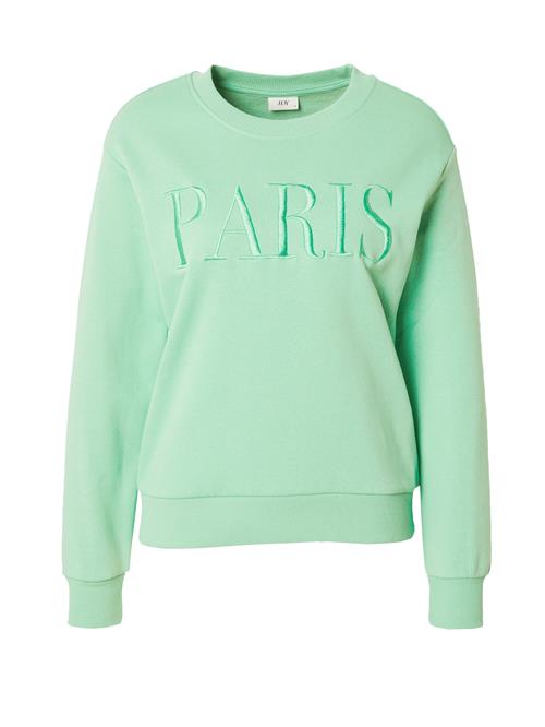 JDY Sweatshirt 'JDYPARIS'  lysegrøn