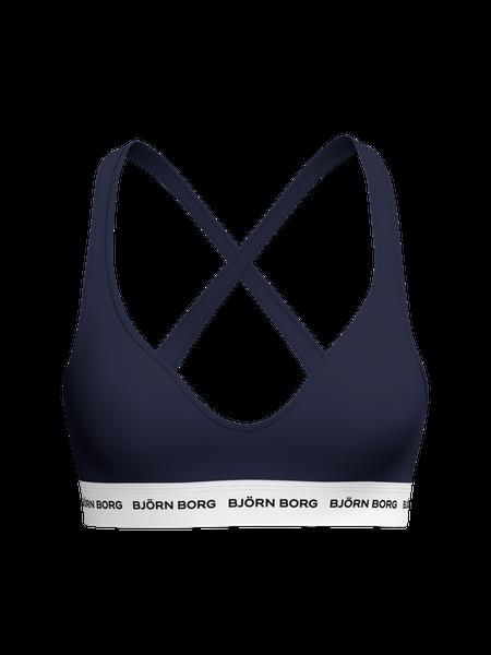 Björn Borg Logo Bralette Marineblå, XS