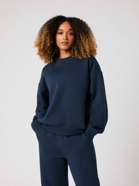Björn Borg Studio Oversized Sweatshirt Marineblå, M
