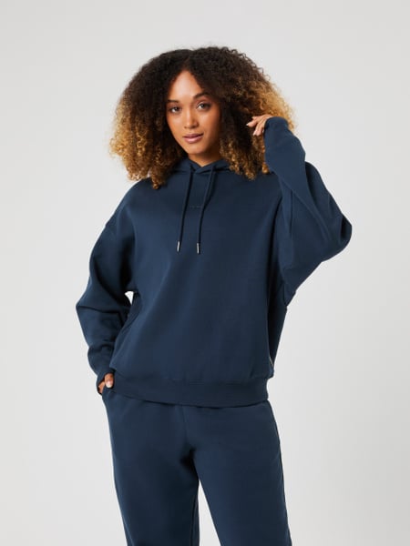 Björn Borg Studio Oversized Hoodie Marineblå, XS