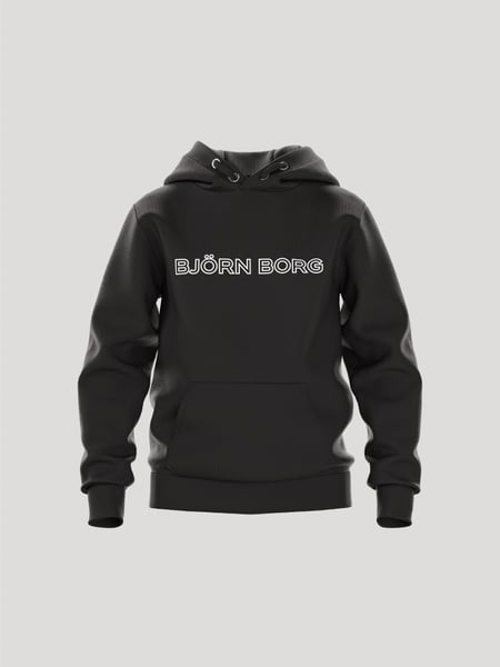 Björn Borg Borg Essential 3 Hoodie Sort, 146-152