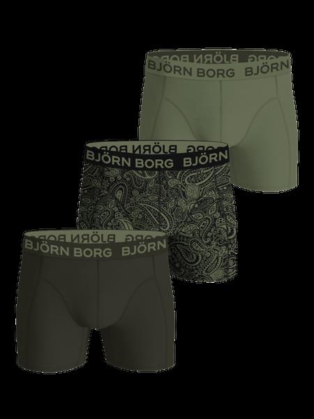 Björn Borg Bamboo Boxers 3-pack Grøn, XXL