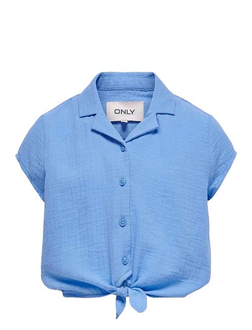 Kogthyra Capsleeve Knot Shirt Wvn Kids Only Blue