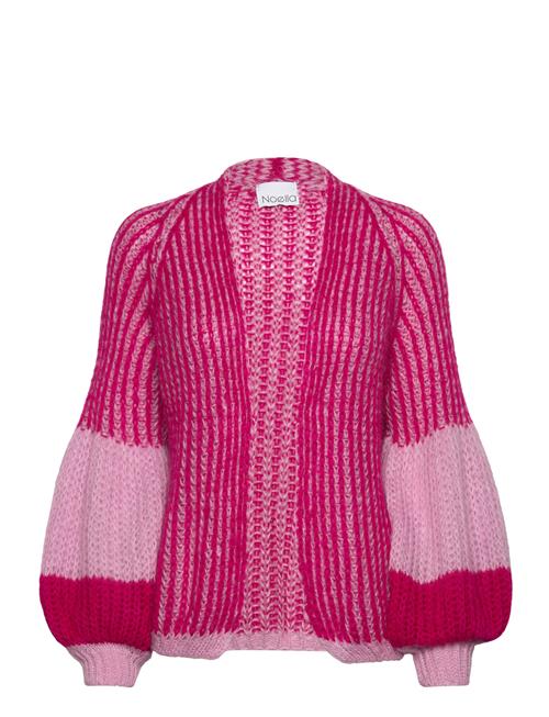 Se Liana Knit Cardigan Noella Pink ved Booztlet