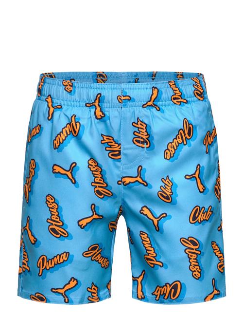 Puma Swim Boys Club House Mid Shorts 1P Puma Swim Blue
