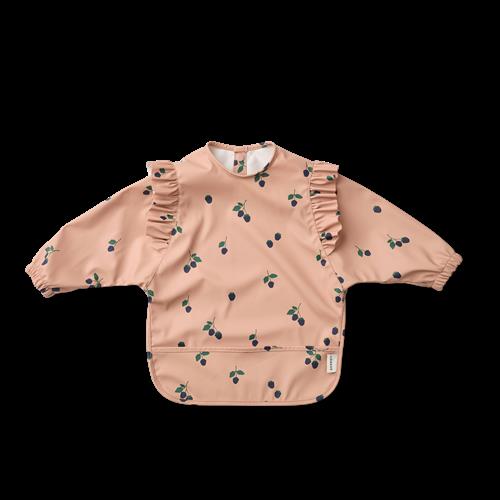 Liewood Merle Hagesmæk Med Flæser Berry Pale Tuscany  Berry Pale Tuscany One Size  Lyserød  One Size  kvinde