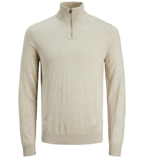 Jack & Jones Bluse - Noos - JjeEmil - Oatmeal/Melange