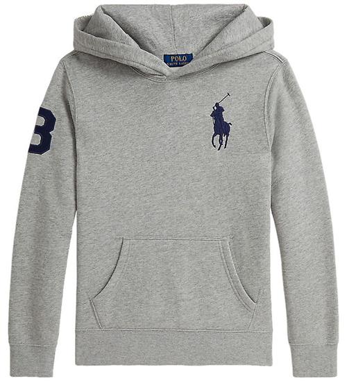 Polo Ralph Lauren Hættetrøje - Andover Heather m. Navy