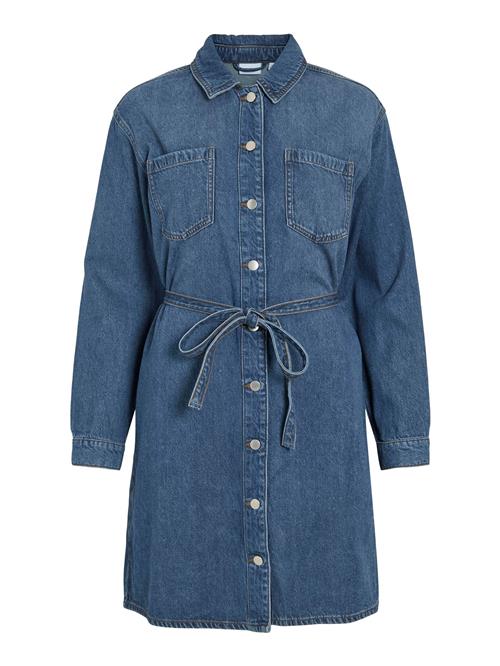 VILA Blusekjole 'VIKIKI'  blue denim