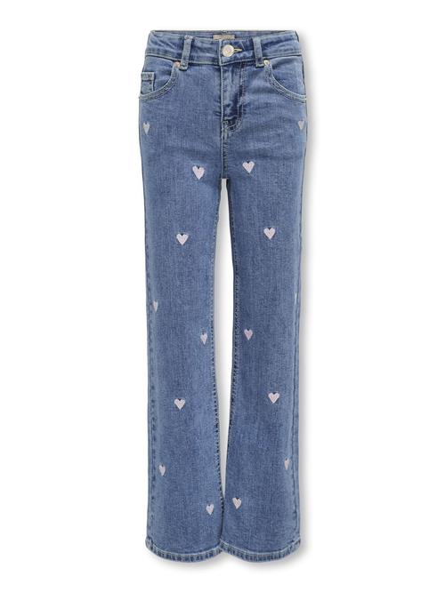 ONLY GIRLS Jeans  blå / hvid