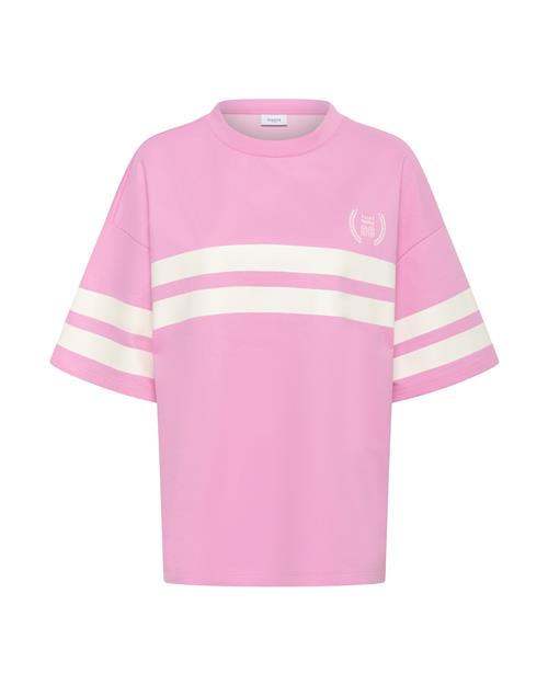 SAINT TROPEZ Shirts 'Zalina'  eosin / hvid