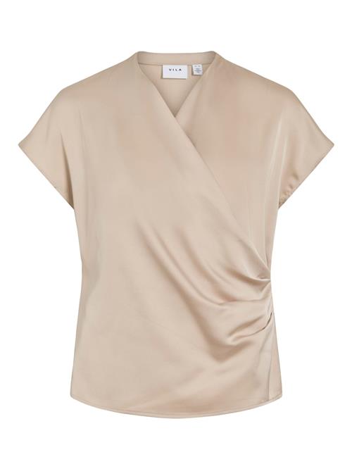 VILA Bluse 'VIEllette'  greige