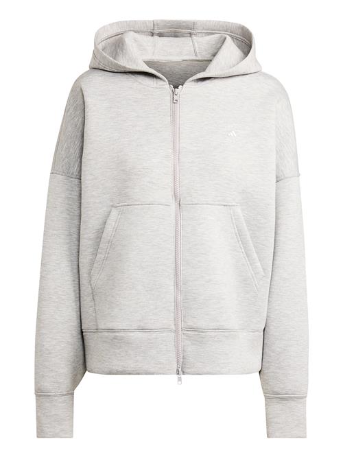 ADIDAS BY STELLA MCCARTNEY Sportssweatjakke 'adidas By Stella McCartney Scuba'  grå-meleret