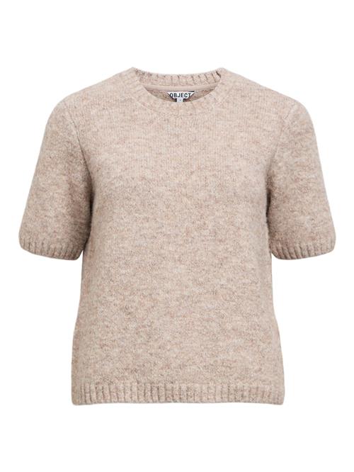OBJECT Pullover 'OBJSAGGIA'  beige-meleret