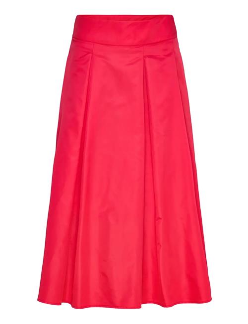 Cmsimi-Skirt Is A Skirt In A Premium Material. The Skirt Has A Large Side Zip Fa Copenhagen Muse Red
