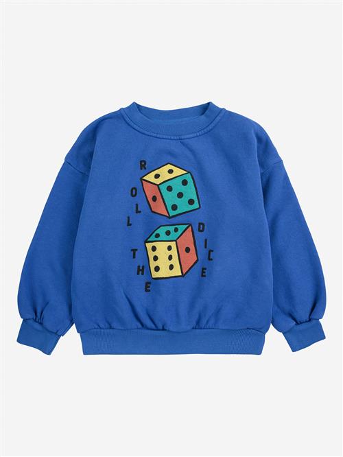 Bobo Choses Roll The Dice Sweatshirt Blue  Blue 10-11 Years  Blå  10-11 år  mand