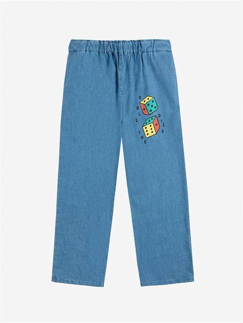 Bobo Choses Roll The Dice Denim-bukser Navy Blue  Navy Blue 10-11 Years  Blå  10-11 år  mand