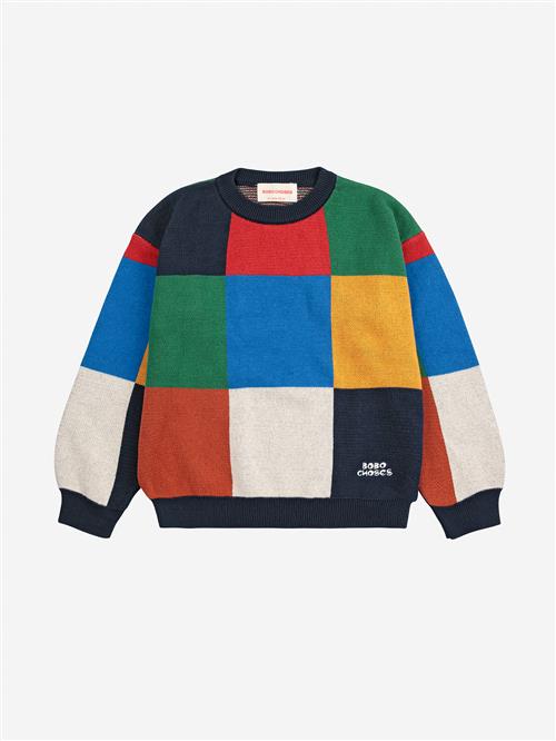 Bobo Choses Multicolor Tiles Jumper Multicolor  Multicolor 4-5 Years  Rød  4-5 år  mand