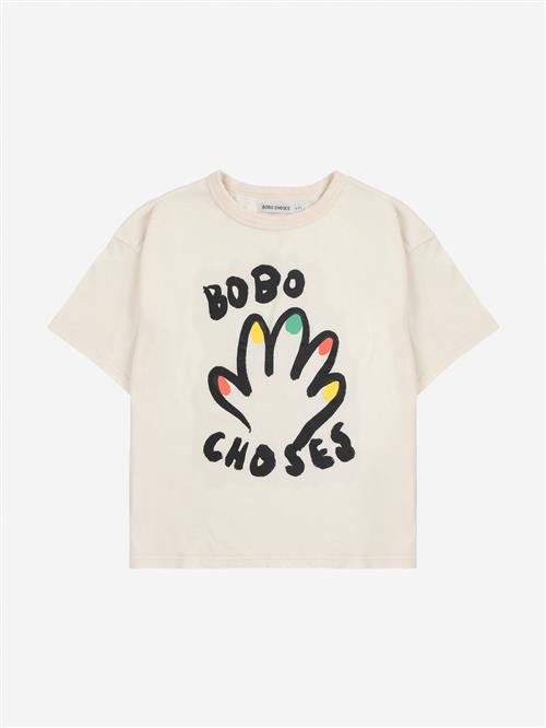 Bobo Choses High Five T-shirt Offwhite  Offwhite 4-5 Years  Hvid  4-5 år  mand