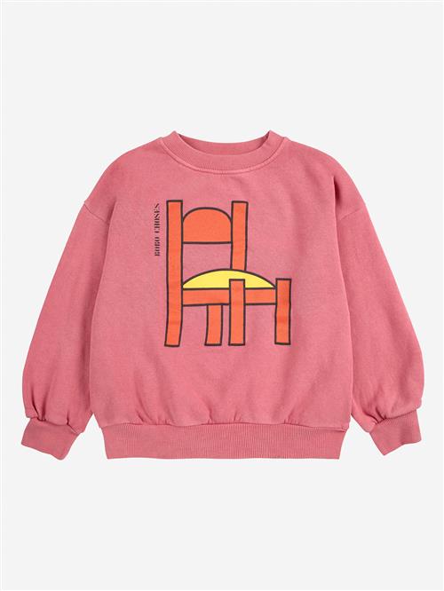 Bobo Choses Chair Sweatshirt Pink  Pink 4-5 Years  Lyserød  4-5 år  kvinde