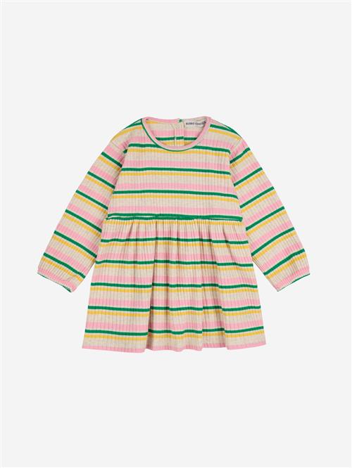 Bobo Choses Bobo Choses Stribet Kjole Multicolor  Multicolor 12 Months  Creme  12 måneder  Unisex
