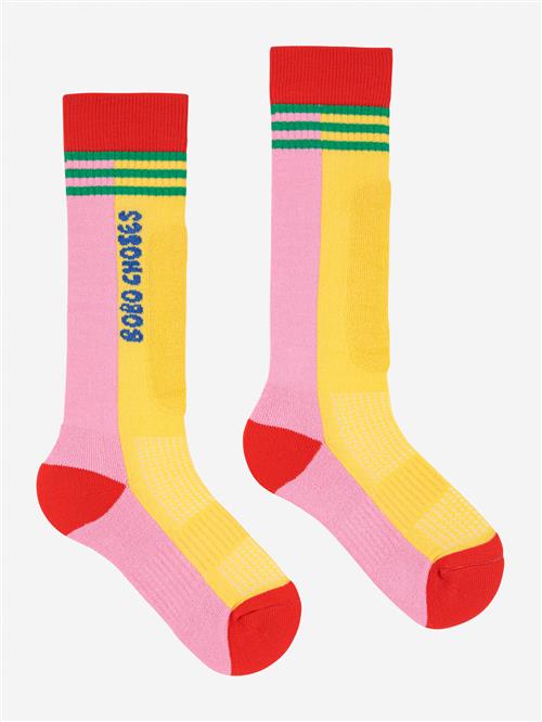 Bobo Choses Bobo Choses Lange Skisokker Fuchsia  Fuchsia 23-25 EU  Lyserød  23-25 EU  kvinde
