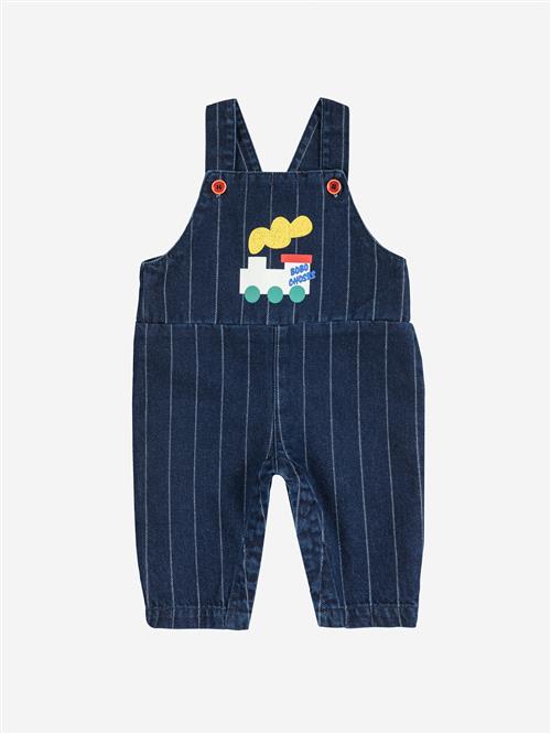 Bobo Choses Bobo Choo Choo Dungaree I Denim Midnight Blue  Midnight Blue 24 Months  Blå  2 år  Unisex