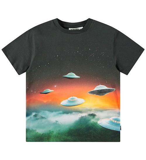 Molo T-shirt - Roxo - UFO Visitors