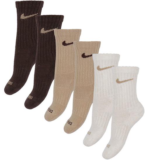 Nike Strømper - Performance Basic - 6-pak - Hemp