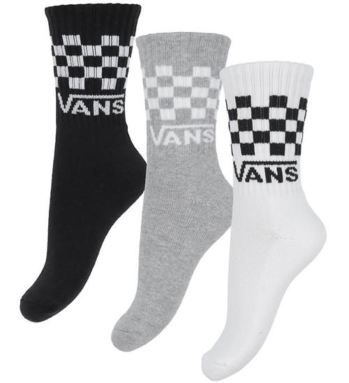 Vans Strømper - 3-pak - Classic - Sort/Hvid/Gråmeleret