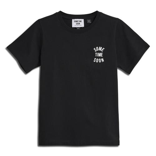 Se SOMETIME SOON Shirts 'Revolution'  sort / hvid ved About You