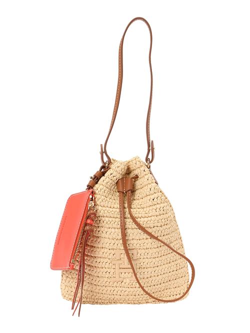 TOMMY HILFIGER Posetaske  beige / brun / pink