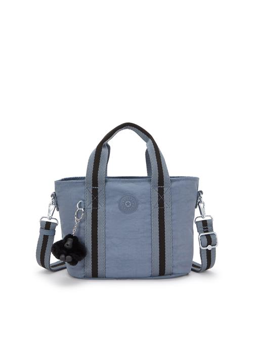 KIPLING Håndtaske 'Minta'  blue denim / sort