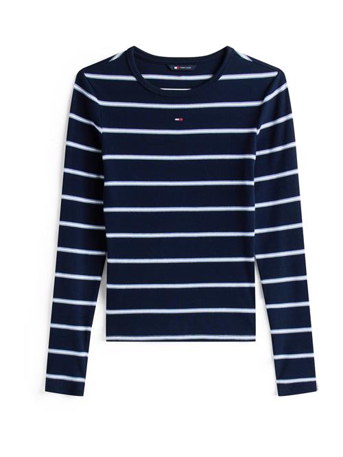 Tommy Jeans Shirts 'ESSENTIAL'  marin / hvid
