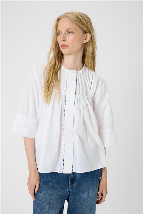 KAREN BY SIMONSEN Bluse  hvid
