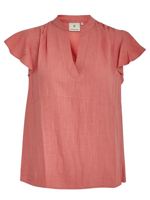 Peppercorn Bluse 'Ane'  koral