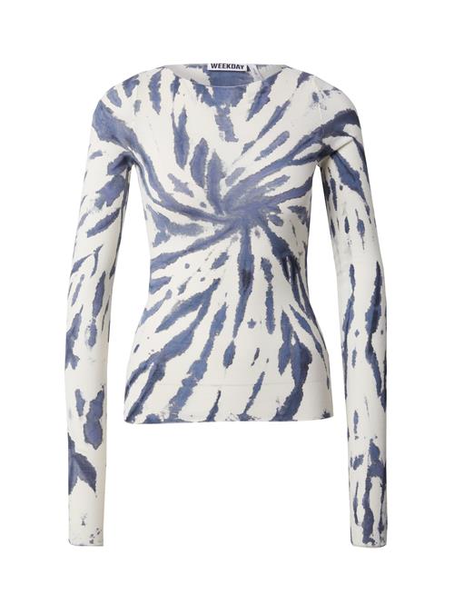 WEEKDAY Shirts  blå / hvid