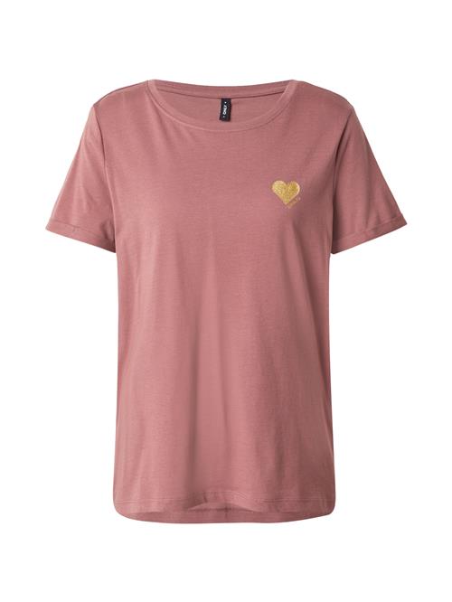 Se ONLY Shirts 'ONLKITA'  guld / gammelrosa ved About You