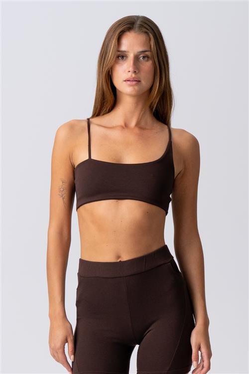 Alisa Mini Top - Brun - M - TeeShoppen
