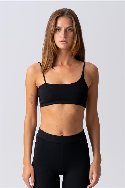 Alisa Mini Top - Sort - S - TeeShoppen